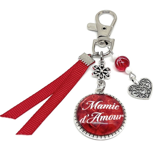 Porte-clés Mamie d'Amour
