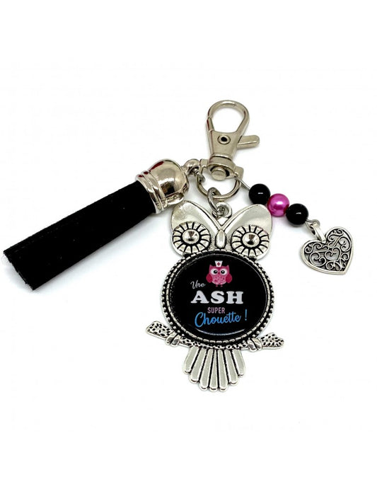 Porte clés ASH Super Chouette